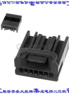 MX34007SF1 矩形连接器外壳7POS插座2.2mm母形插口灰色自由悬挂