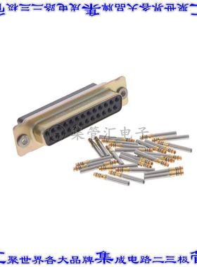 1757822-8 连接器25POS插座母插口2排D-Sub自由悬挂