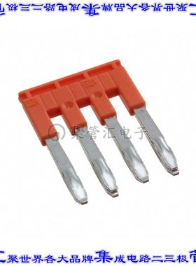 1SNK906304R0000 端子块跳线4POS接线板交叉6mm扁平引脚