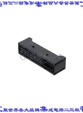 1534180-1 矩形连接器外壳32POS插座2排母形插口黑色自由悬挂