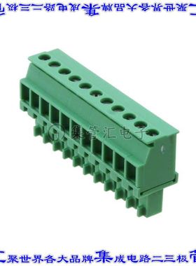 1827211 端子块连接器11POS插头母插口3.81mm绿色自由悬挂