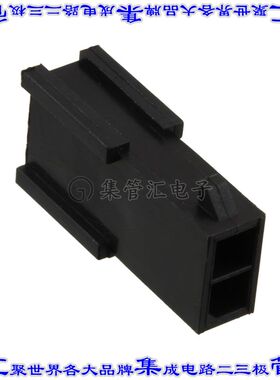 10127717-02LF 矩形连接器外壳2POS插头2排公形引脚黑色自由悬挂