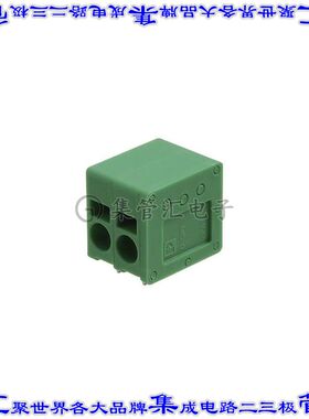 1990973 线对板连接器2POS接线端子5mm通孔水平带板