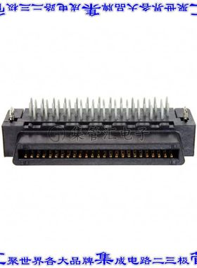 1734037-5 接插件连接器CONN BTB RCPT 50POS R/A SOLDER