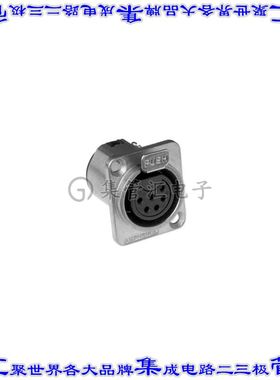 AC6AFDZ 圆形连接器6POS插头母插口焊杯锡面板安装