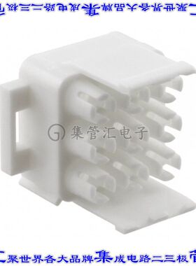 770054-1 矩形连接器外壳9POS插座3排白色自由悬挂