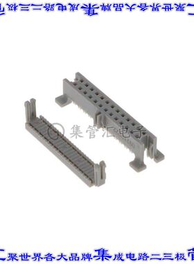 45126-020000 矩形连接器26POS插座2排1.27mm母插口IDC镀金自由悬