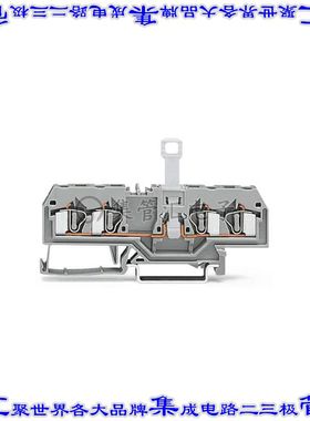 281-659 端子块连接器4POS断连6.0mm灰色12-28AWG