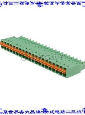 1952445 端子块连接器20POS插头母插口3.5mm绿色自由悬挂