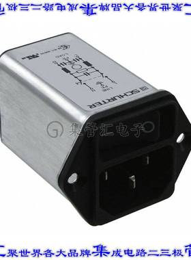 DC12.4102.001 电源接入连接器3POS插座公插片模块IEC320-C14面板