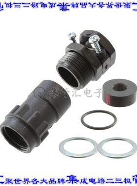 TR12AHC1N 接插件连接器CONN BACKSHELL W/CLMP SZ12 BLACK