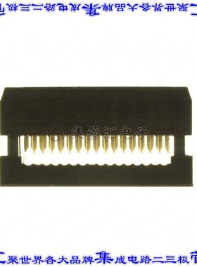 SFH21-PPPN-D08-ID-BK 矩形连接器16POS接头2排2mm母插口黑色IDC