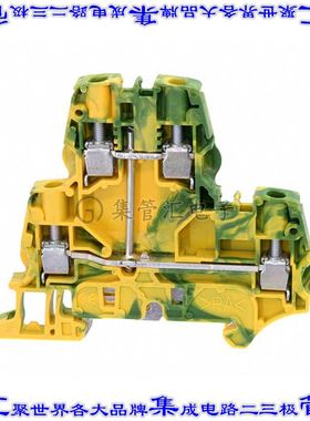 1SNK506250R0000 端子块连接器4POS接地地面6.0mm绿色黄色10-24AW