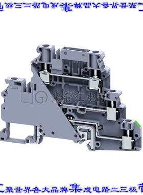 CYDLGF4FT 端子块连接器5POS馈通式隔离式6.0mm灰色10-24AWG