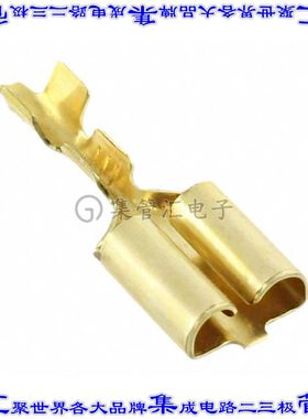 170384-1 快速连接器端子母头6.35mm压接20-22AWG