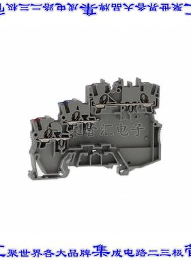 2000-5311 端子块连接器8POS断连3排7.0mm灰色16-20AWG