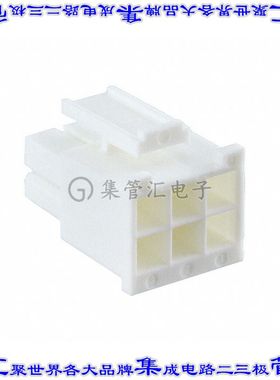 IPBD-03-D 矩形连接器外壳6POS插座2排4.2mm母形插口自由悬挂