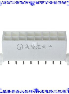 1-794075-0 针座连接器16POS接头2排4.14mm公形插针通孔直针锡