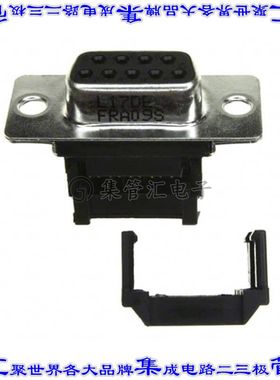L17DEFRA09S 连接器9POS插座母插口2排D-Sub自由悬挂
