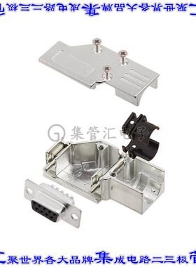 6355-0065-11 连接器9POS插座母插口2排D-Sub自由悬挂