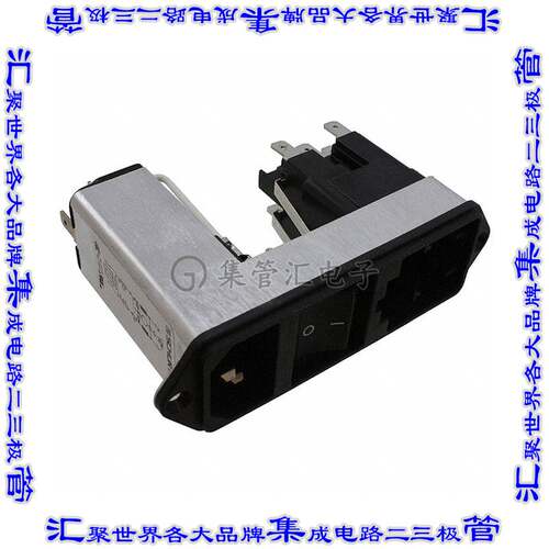CG40.6101.151 电源接入连接器3POS插座公插片模块IEC320-C14面板