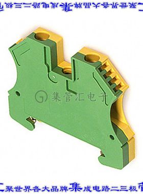 1010200000 端子块连接器2POS接地地面7.9mm绿色黄色8-22AWG