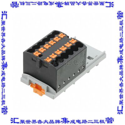 3273036 接线板专用连接器12POS中等28.6mm黑色
