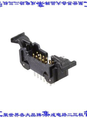 45212-620230 针座连接器12POS接头2排1.27mm公形插针通孔直针镀