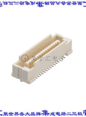M58-3800342R 板对板连接器30POS插头中央触点带2排0.8mm表贴SMD