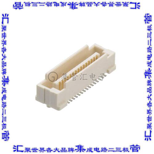 M58-3800342R 板对板连接器30POS插头中央触点带2排0.8mm表贴SMD