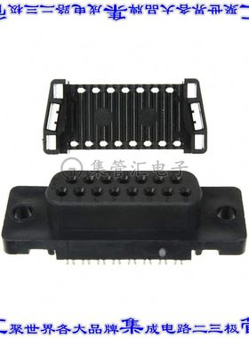 1658614-3 连接器15POS插座母插口2排D-Sub自由悬挂