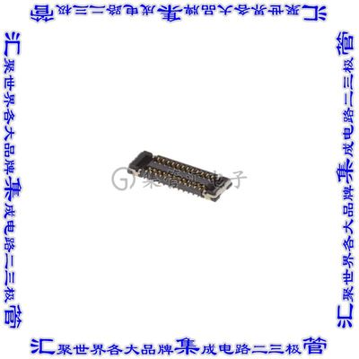5046182412 板对板连接器24POS插座中央带触点2排0.35mm表贴SMD镀