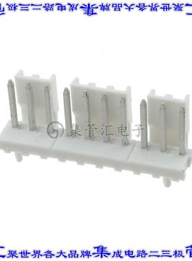 4-644615-0 针座连接器10POS接头3.96mm公形插针通孔直针锡