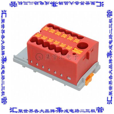 3273092 接线板专用连接器13POS中等28.6mm红色