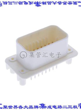1-776200-2 针座连接器23POS接头3排4mm公形插针通孔镀金