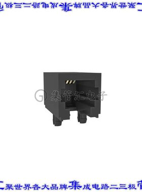 RJE051440110 接插件连接器SINGLE PORT, 4P4C, R/A, UNSHIELD