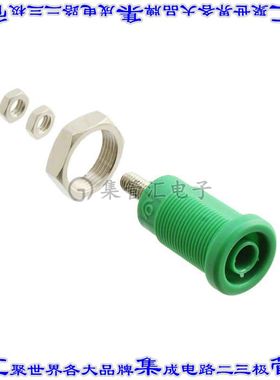 72930-5 接插件连接器CONN BANANA JACK THRD GREEN