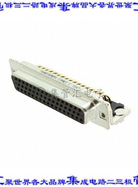 164A18989X 连接器50POS插座母插口3排D-Sub板边缘