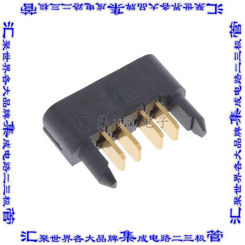 ET60T-D02-0-00-D02-L-R1-S 背板连接器4POS接头公型刀片5.5mm通