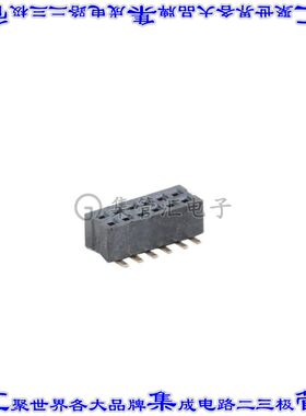 CSCC211-0602A001C1AH 针座连接器12POS接头2排1mm母形插口表贴SM