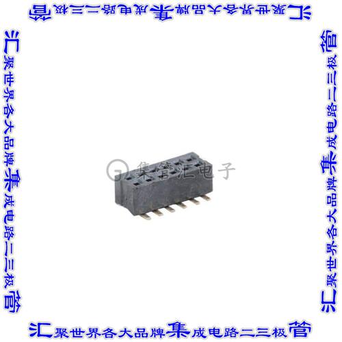 CSCC211-0602A001C1AH 针座连接器12POS接头2排1mm母形插口表贴SM