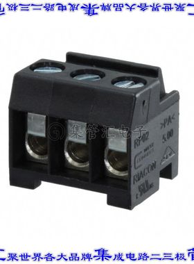 31007103 端子块连接器3POS无罩接头的插头5mm黑色自由悬挂