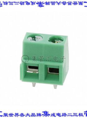 5442170 线对板连接器2POS接线端子5mm通孔水平带板