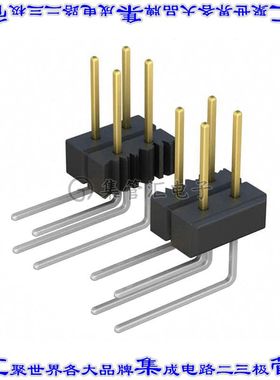 PBC12DBBN 针座连接器24POS分离式2排2.54mm公形插针通孔直角镀金