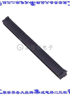 HSEC8-1100-01-L-DV-A 卡边缘连接器200POS母头2排0.8mm黑色镀金