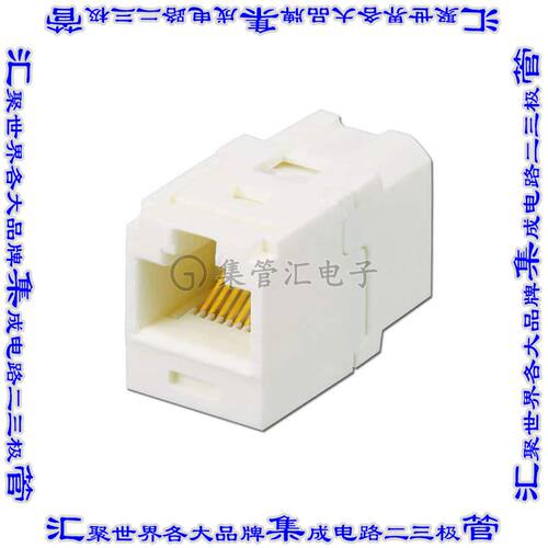 CC5E88IW 接插件连接器MINI-COM COUPLER MODULE, CAT 5E,