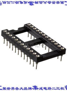 SA246000 连接器IC插座DIP 15.24mm插口24(2 x 12)位置镀金通孔