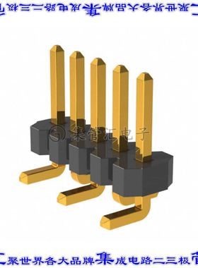 GRPB051VWTC-RC 针座连接器5POS接头1.27mm公形插针表贴SMD镀金