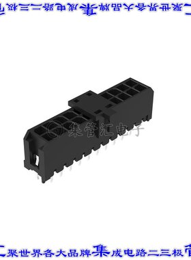 G88MP221028CREU 针座连接器22POS接头2排3mm公形插针通孔直针锡