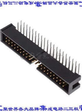 TST-120-04-S-D-RA-20 针座连接器40POS接头2排2.54mm公形插针通